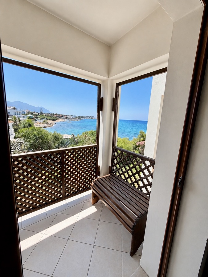 Partial Sea View Hotel Room balcony and sea view